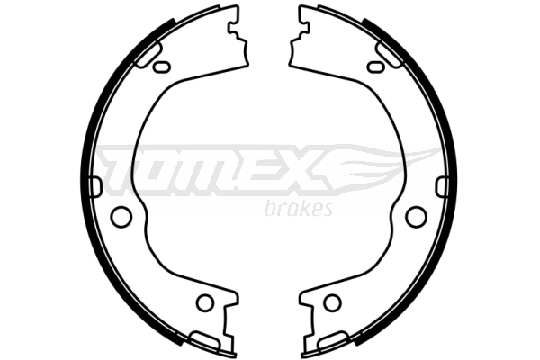 TOMEX TOM2306 fékpofakészlet